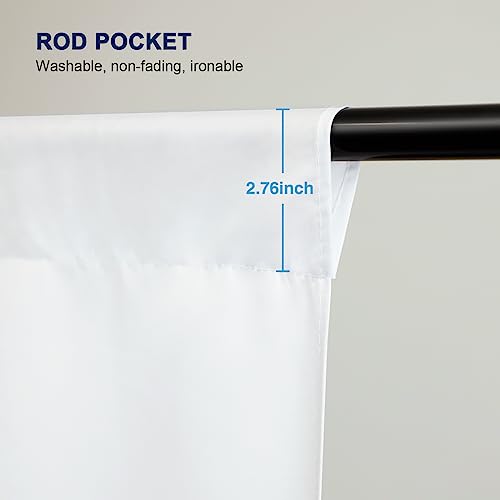 Cabine photo sans plis grâce au support de portrait blanc 3m