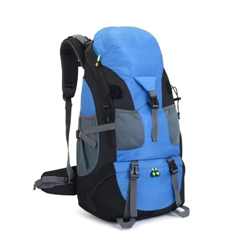 Sac à dos alpinisme 50L étanche contre la pluie en trekking