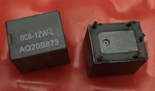 Relé HFKW 012-1ZW(768) mini T78-1C-12V de 5 pines conmutado