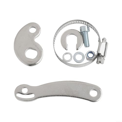 M-12 E-Bike Torque Support Arm Aluminum Alloy Anti-Twist Protection Bracket Hub Motor Mounting Hardware Kit With Clamp For Electric Bicycle Conversion Silver