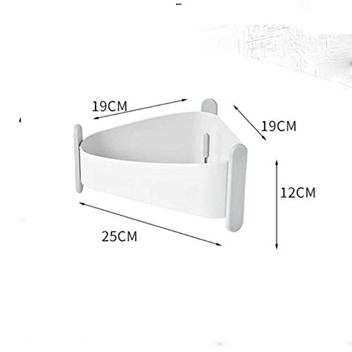 Ensemble mural d'étagères solides triangle pour optimiser les petits espaces - 4
