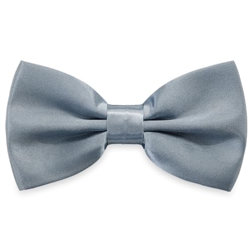 Image of Bow Tie for Men & Boys, Pre-Tied Bowtie Adjustable 9-18in, for Formal Tuxedo, Prom Party, Wedding