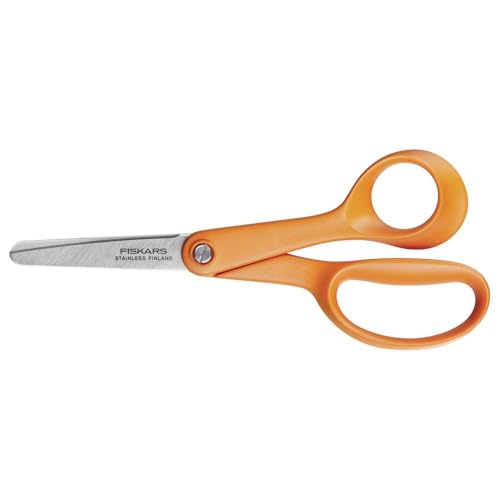 Fiskars Kinderschere, Ab 8 Jahren, Länge: 13 cm, Für Rechtshänder