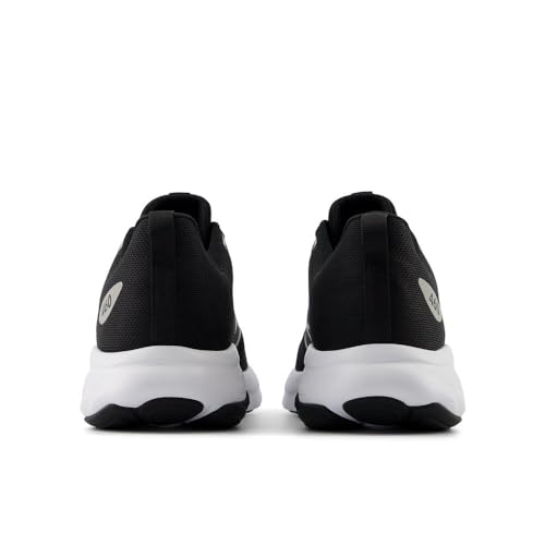 New Balance New Balance Women's 460 V4 Running Shoe, Black/Silver Metallic, 5.5 W