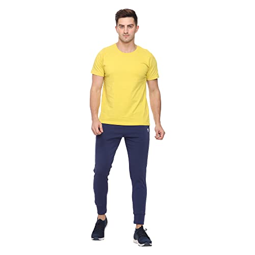 Image of MARK LOUIIS Regular Fit Super Stretchable Track Pants for Men | Gym, Running & Casual Wear | Elastic Waistband with Side Pockets