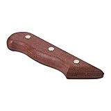 HEALEEP Empuñadura de Madera Antideslizante para Cortador de Cocina, Mango Ergonómico de Repuesto, Accesorio Práctico para Cuchillos de Chef, Compatible y Fácil de Instalar, 2 Piezas