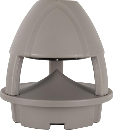 McGrey WPL-660GY BT 360° Outdoor-Lautsprecher - Aktiver 2-Wege Garten-Lautsprecher - Bluetooth®-Reichweite: ca. 10 Meter - 360° Schallverteilung - Wasser- und UV-resistent...