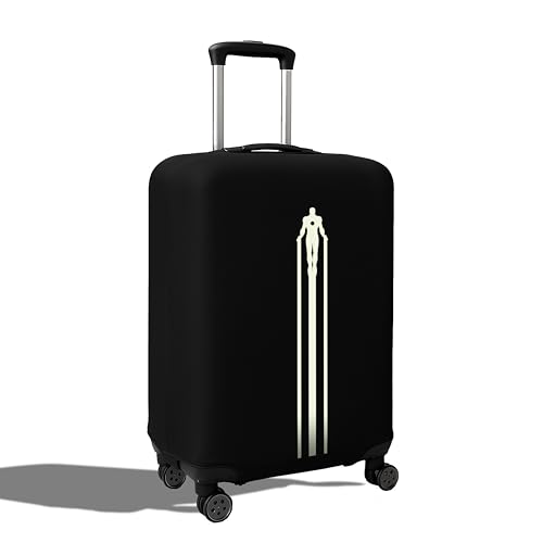 Image of WanderWraps Spendex Polyester Protective Luggage Cover | Hard Luggage Trolley Bag Cover | Washable | Dust Proof | Stretchable | L - 28 inch | Ascendron
