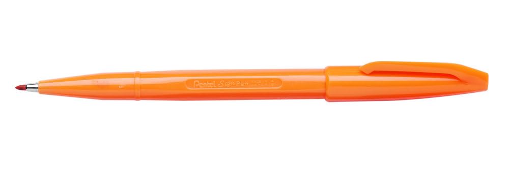 Pentel Sign Pen S520 - S520-F Orange / Single