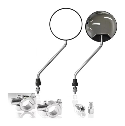 Rétroviseurs universels moto et quad guidon 22mm pour votre sécurité