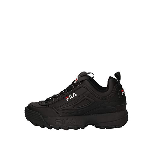 Fila Disruptor Wmn, Sneaker Donna, Black Black 302, 38 EU