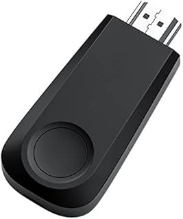 YUXUE Wireless Display Dongle, WiFi Dongle HDMI Adapter 1080P Portable TV Receiver, Airplay Mirroring Screen from Phone to Big Screen, Support DLNA Stick