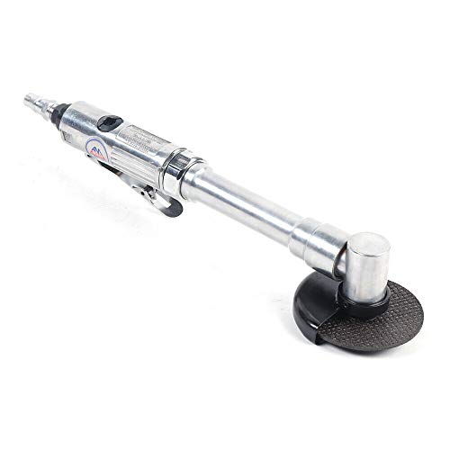 1/4" Pneumatic Angle Grinder Air Cutting Machine Long Handle Air Angle Grinding Cutter Sander Tool 90Psi 18000Rpm #TOP4