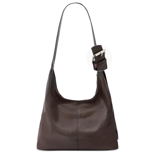 Bolso Grande Hobo para Mujer Piel Vegana con Cremallera miniatura 1