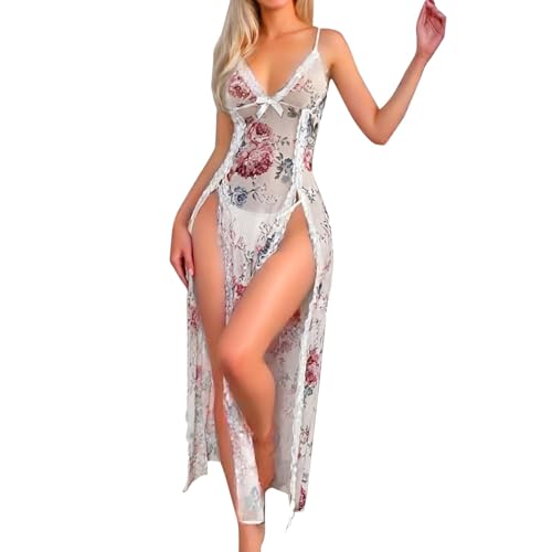 Ensemble sexy satin mousseline de soie pour soirée rave et homewear chic