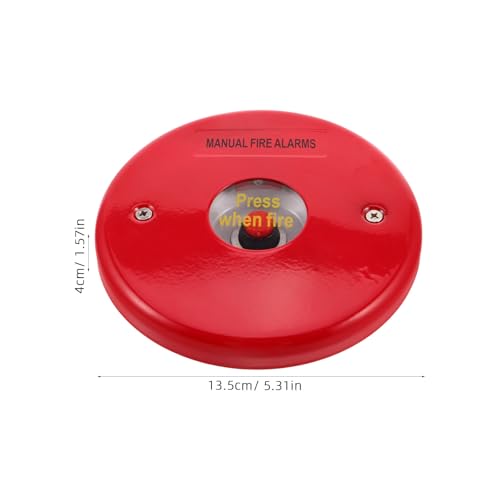 Campana de alarma de incendios de botón simple para entornos marítimos 3