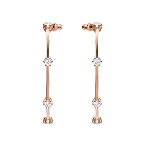 Swarovski Orecchini a cerchio Constella Bianco