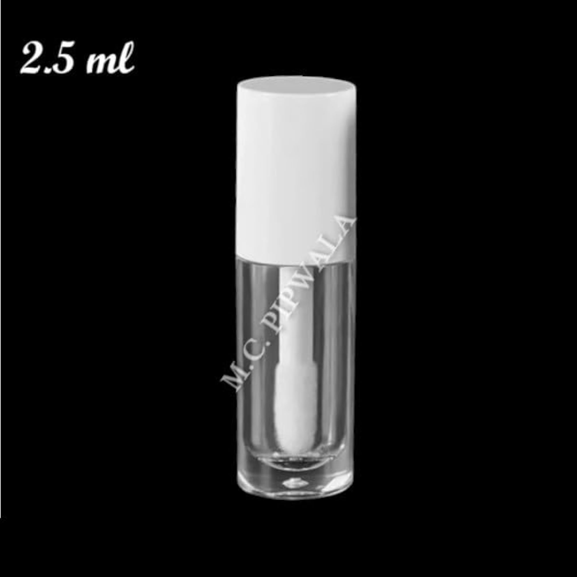 2.5 ml Mini Empty Refillable Acrylic Transparent Lip Gloss Tube