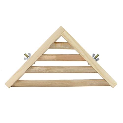 Litewoo Bird Perch Corner Platform Stand Shelf for Birds Budgie Parakeet Cockatiel Conure Cockatoo（Ladder） - Thumbnail 5