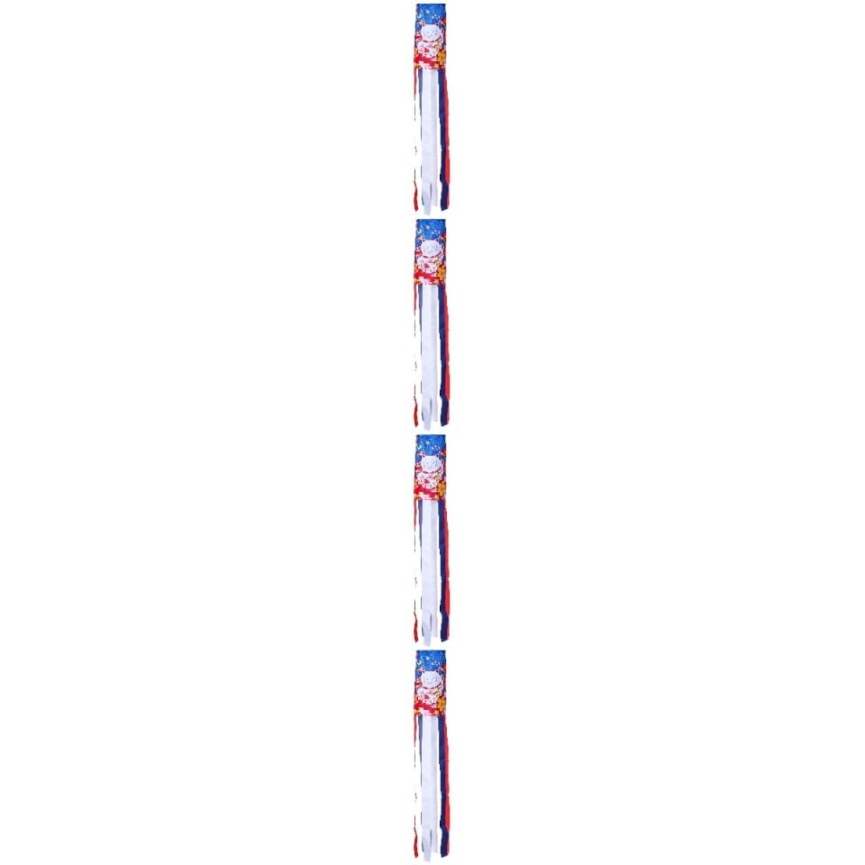 Décoration suspendue windsock sushi drapeau jardin extérieur 4pc - 4