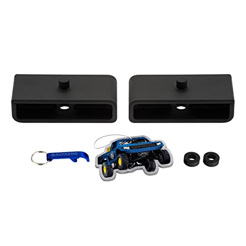 Supreme Suspensions - 1.5" Rear Lift Blocks for 2001-2010 Chevrolet Silverado 1500HD and 2000-2010 Chevrolet Silverado 2500HD/3500HD 8-Lug 2WD/4WD - High-Strength Steel Rear Lift Blocks 9/16th Pin