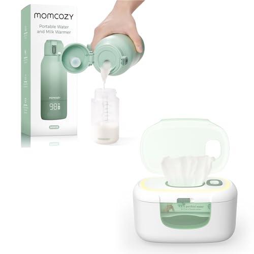 Momcozy Portable Milk Warmer & New Baby Wipe Warmer