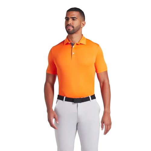 PUMA Golf Pure 2.0 Polo, Rickie Orange, 4XL