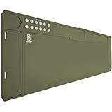 OneTigris Gun Clean Mat Magnectic for Table, Extra Large 48"x16" for AR 1911 Rifle Anti-Slip Rubberized Repair Mat for Gun Parts, Protects Work Surface from Solvents and Oils -Brown