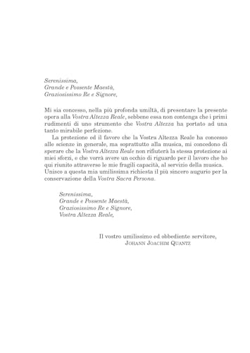 Saggio Di Un Metodo Per Suonare Il Flauto Traverso-La Vita Di Herr J. J. Quantz Narrata Da Lui Medesimo - 3