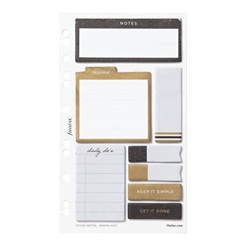Blocs-notes adhésifs Filofax B132826 repositionnables 25 feuilles