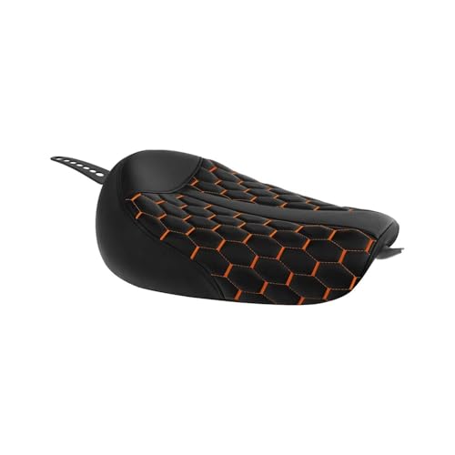 Selle solo pour moto Sportster XL1200 en mousse haute densité réduisant les vibrations en route