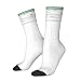 BIOOSTUB Blank Excel Sheet Socks For Women Men Soft Breathable Novelty Crew Socks Athletic Socks Funny Crazy Dress Socks