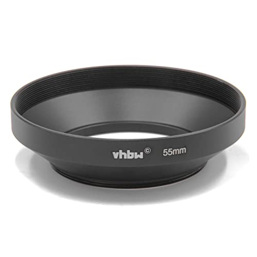 Vhbw Paraluce Per Obiettivi Da 52 Mm – In Metallo, Nero, Rotondo, Per Grandangolare - 3