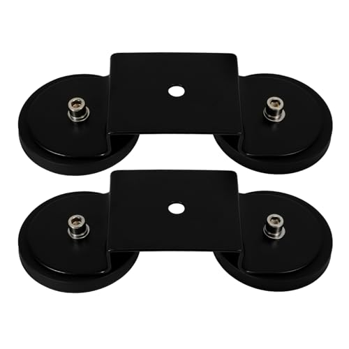 Didiseaon Support Magnétique pour Barre LED Fixation Robuste et Résistante Montage Facile pour Phare Voiture Support pour Light Bar Atv et Camion et Stable