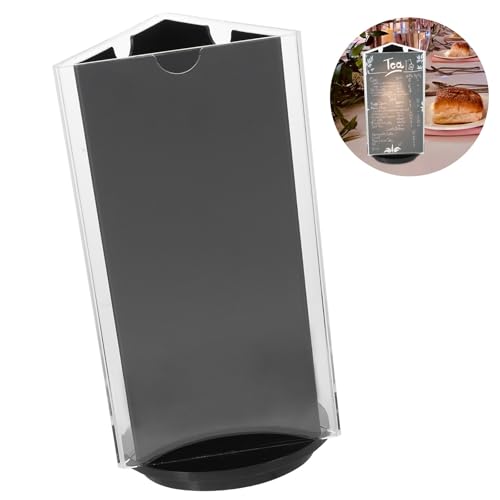 Soporte para letreros de mesa con giro 360° para comercio