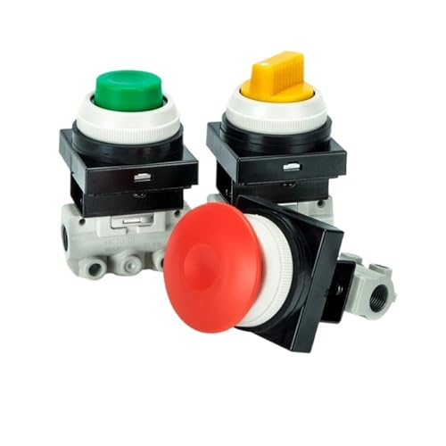 Válvula de botón mecánico VM130-01-32RA para solucionar caídas de presión en aire 4