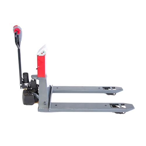 Electric Pallet Jack with Built-in Scale, 4400 lbs Capacity, 45.3