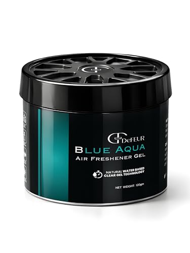 Image of Blue Aqua Gel Car Perfume | 120g Leakproof Air Freshener | Aqua Scent Car Perfume | Long-Lasting 45 Days | Premium Car Accessories