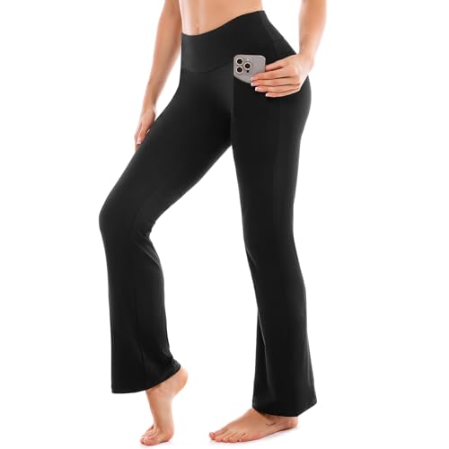 SINOPHANT Pantalón de Yoga Legging Deportivo para Mujer de Tiro