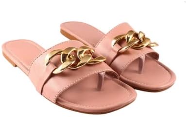 SOOPEN Women Flower Applique Slip-On Flats/Sandal Ideal Festive The Comfortable Sole Makes Sure That Occasions Fashionable Flats for all festive