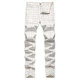 Mens Stretch Skinny Flat-Front Fashion Style Comfy Solid Casual Slim Fit Business Dress Chinos Pant Beige