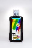Vip's Prestige Temporäre Haarfarbe 02 Schwarz | Auswaschbare Haarfärbemittel | Für die Party selber machen | Verrückt aussehendes Haar | Haar-Make-up | 100 ml