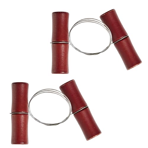 Juhuifu 2 Piece Coupe-Fromage Multifonction, avec Manche en Bois, pour Fromage, Argile, Sculpture - Pour Ateliers de Poterie, Cuisine, Boutiques de Sculpture