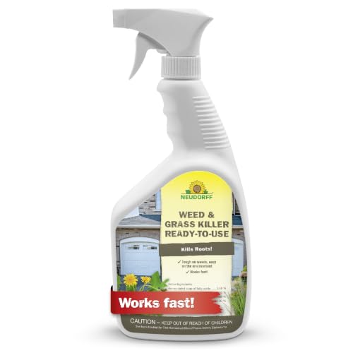 Neudorff Weed and Grass Killer, See Results in 1 Hour: Kills Weeds &ndash; Roots and All, Fast Acting...