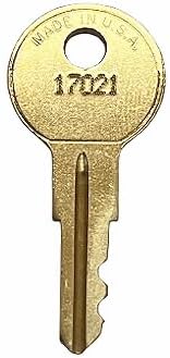 Replacement Key for Notifier Fire Systems 17021