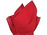 Bright CRIMSON RED Tissue Paper 20