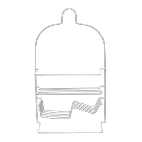 Suporte Porta Shampoo, Metaltru, Branco