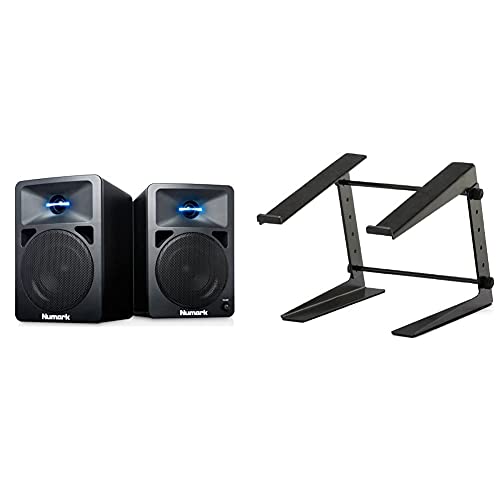 Numark N-Wave 360 – Enceintes Monitoring DJ 60 W Haute-Fidélité et Compactes avec Tweeter à Éclairage LED, Bouton de Volume Dédié, Haut-Parleurs RCA & Adam Hall Support pour PC Portable DJ - Les Beatles, Paul McCartney, John Lennon, RIngo Starr, George Harrison Numark N-Wave 360 – Enceintes Monitoring DJ 60 W Haute-Fidélité et Compactes avec Tweeter à Éclairage LED, Bouton de Volume Dédié, Haut-Parleurs RCA & Adam Hall Support pour PC Portable DJ