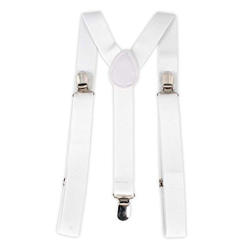 Bretelle in tinta unita per pantaloni, colore