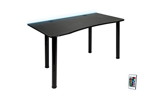 Escritorio para juegos de ordenador con LED para jugadores, escritorio ergonómico, oficina en casa, SyberDesk Cover